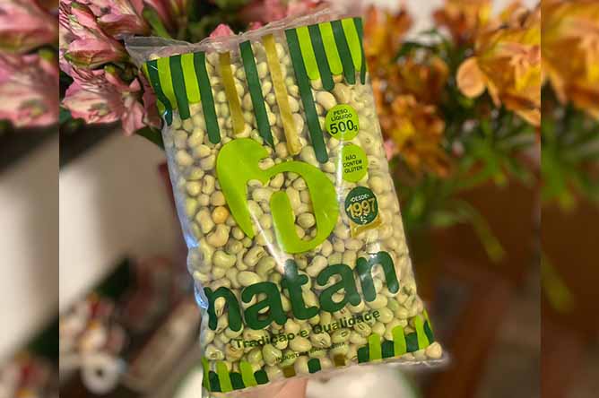 Feijão Verde Natan natural 500g