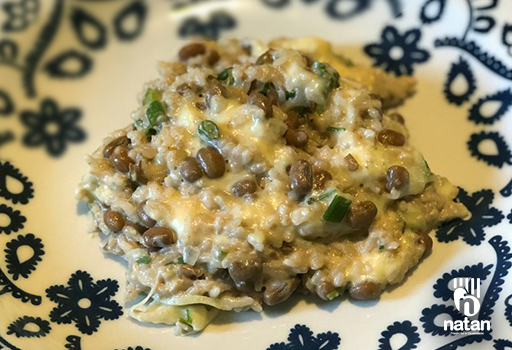 Baião de dois com Feijão Verde Natan