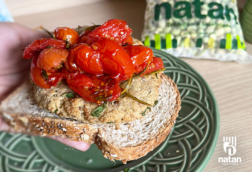 Hamburger de Feijão Verde Natan